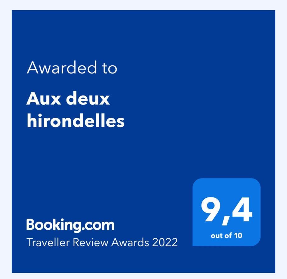 Willa Aux Deux Hirondelles Houssen Zewnętrze zdjęcie